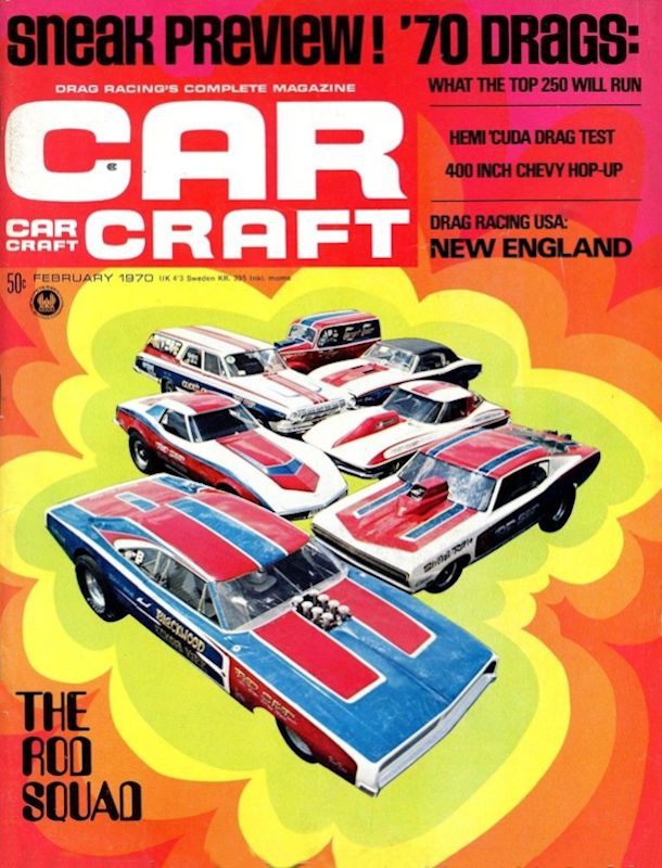 Car Craft Feb February 1970 
