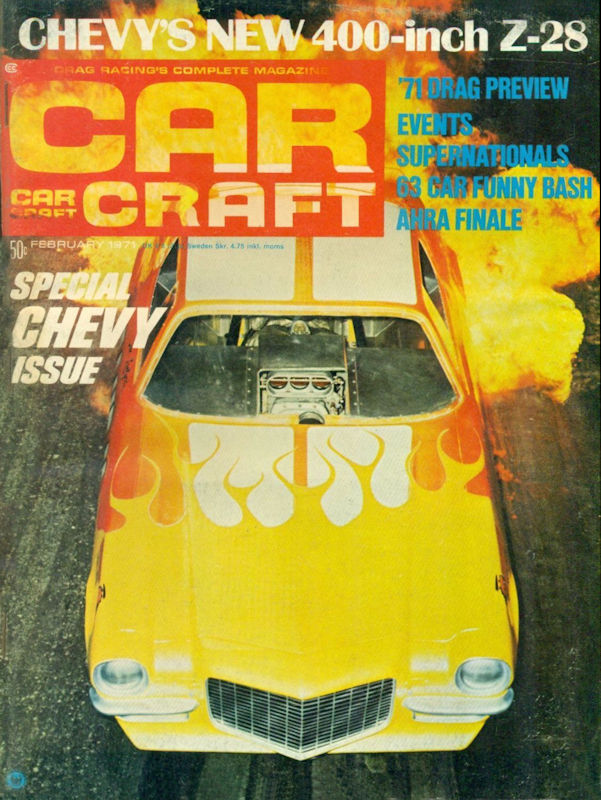 Car Craft Feb February 1971 