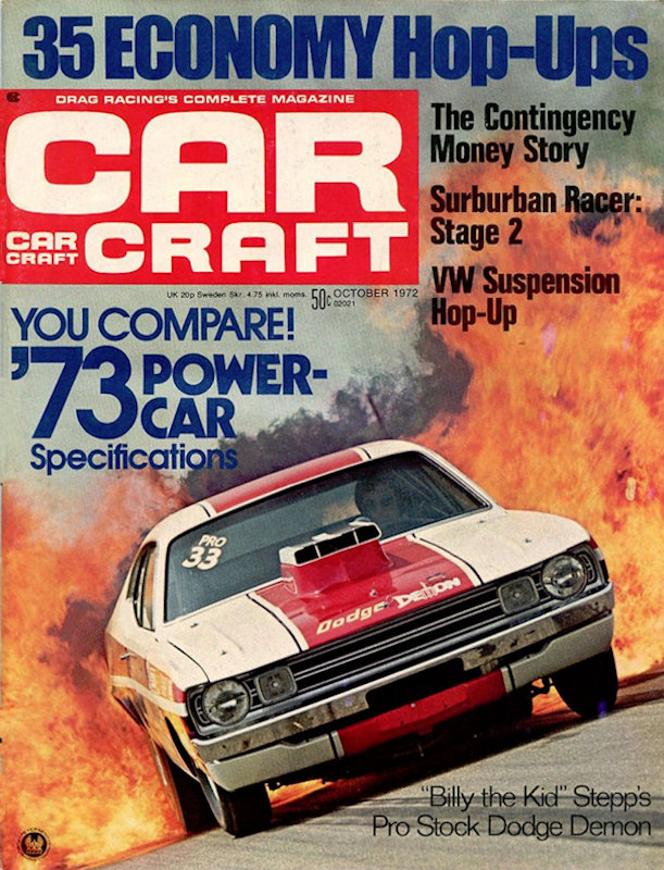 Car Craft Oct October 1972 