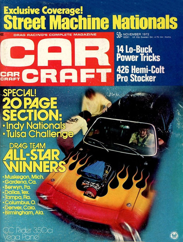 Car Craft Nov November 1972 