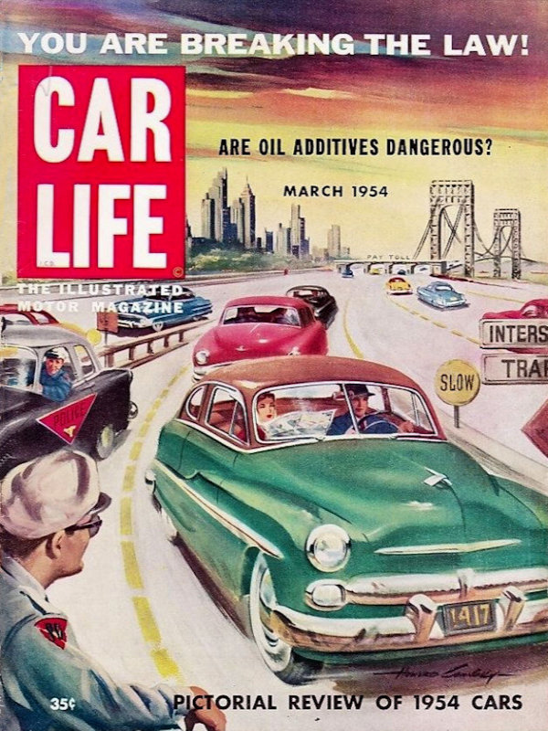 Car Life Mar March 1954 