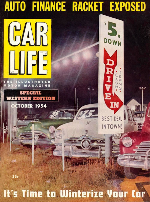 Car Life Oct October 1954 