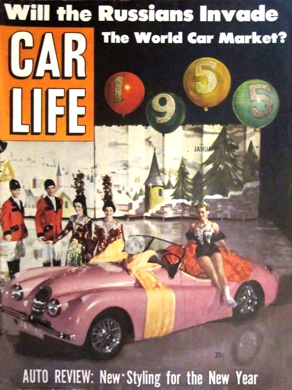 Car Life Jan January 1955 