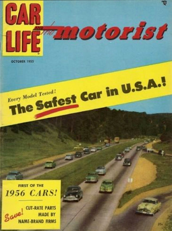Car Life Oct October 1955 