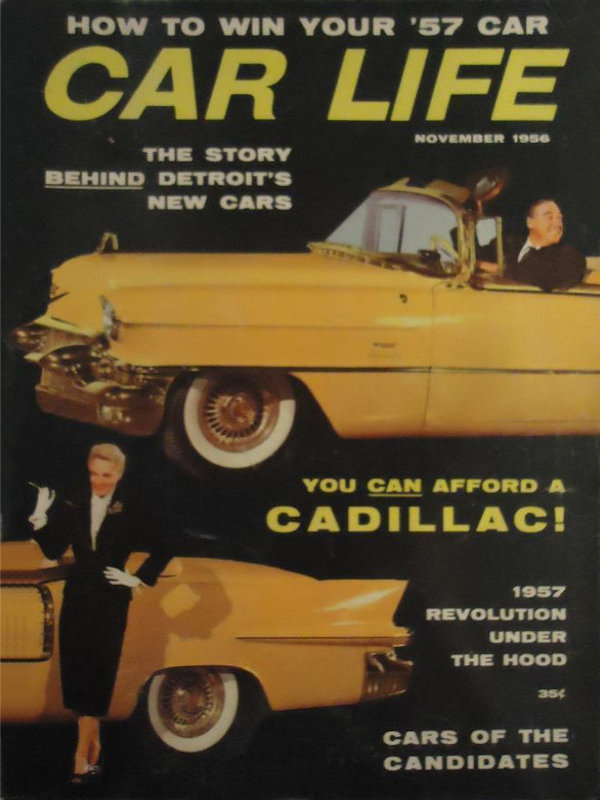 Car Life Nov November 1956 