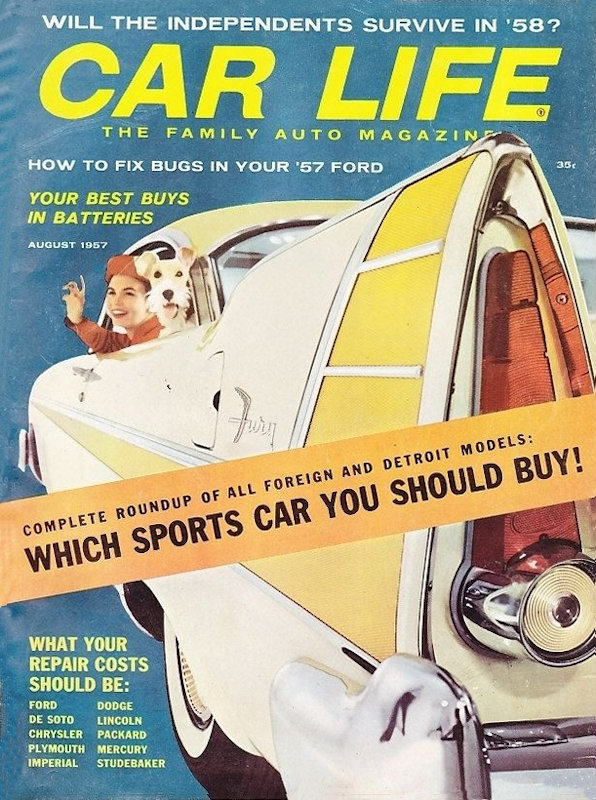 Car Life Aug August 1957 