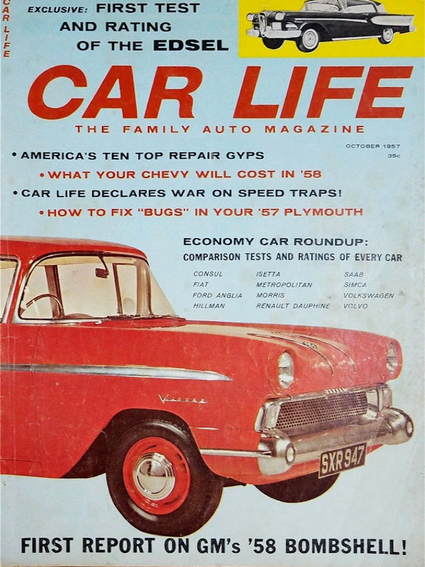 Car Life Oct October 1957 