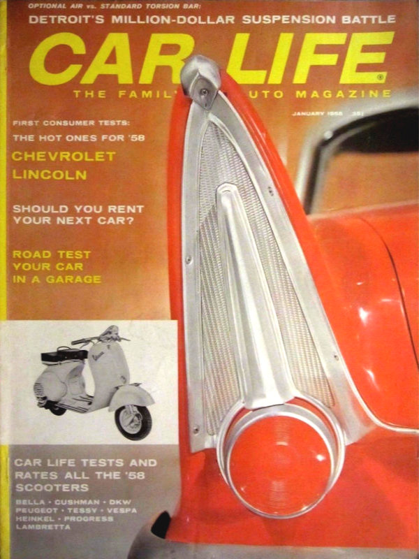 Car Life Jan January 1958 