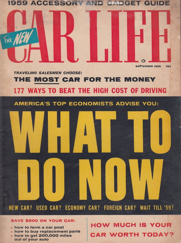 Car Life Sept September 1958