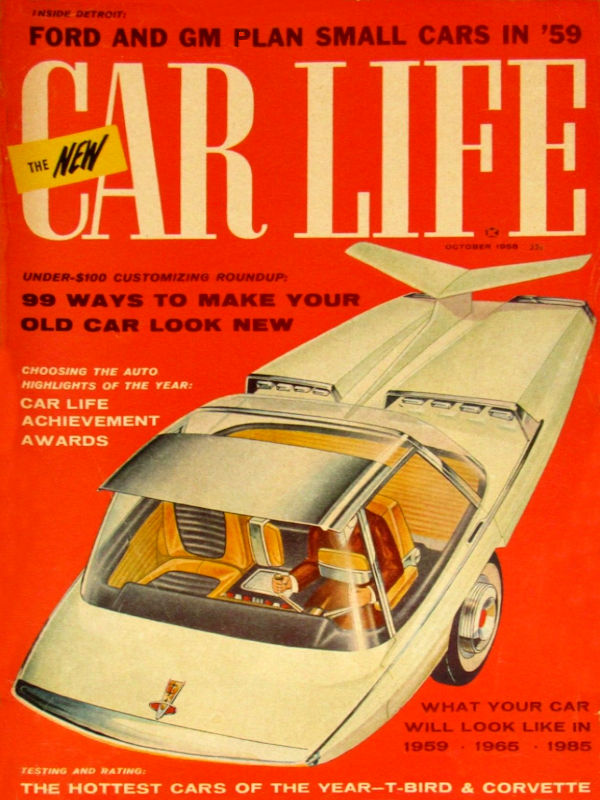 Car Life Oct October 1958 