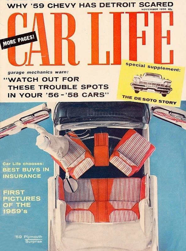 Car Life Nov November 1958 