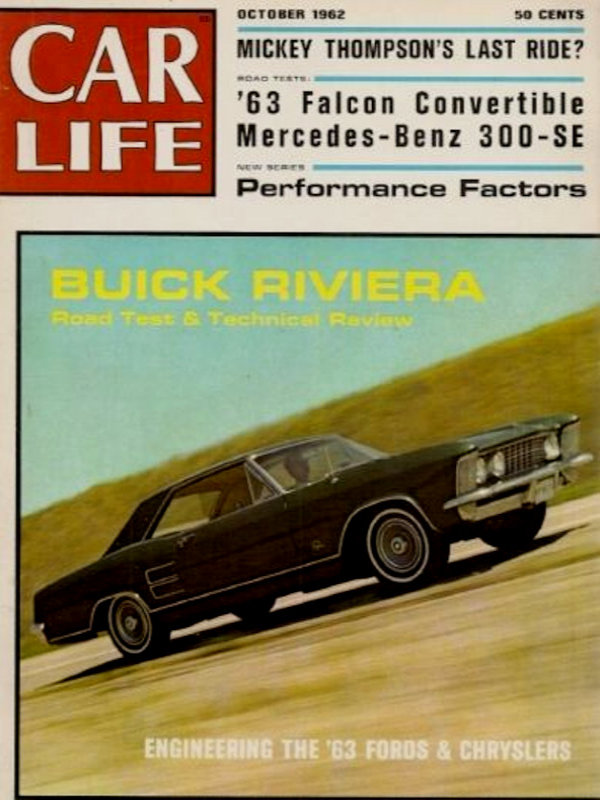 Car Life Oct October 1962 