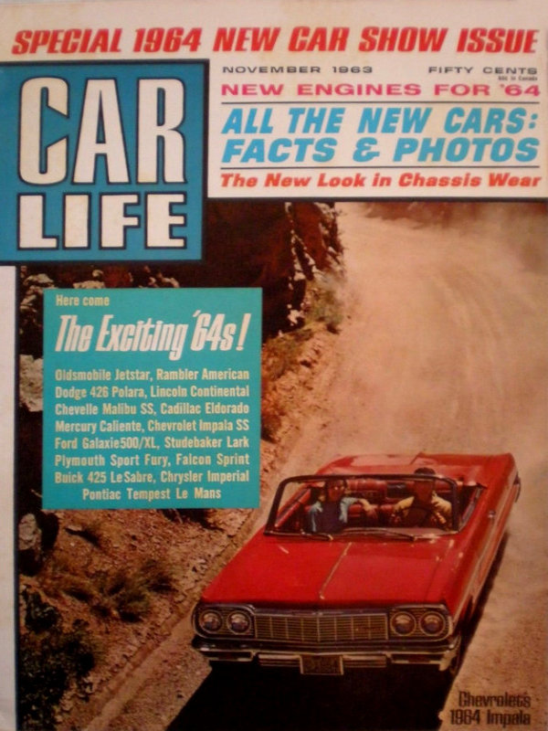 Car Life Nov November 1963 
