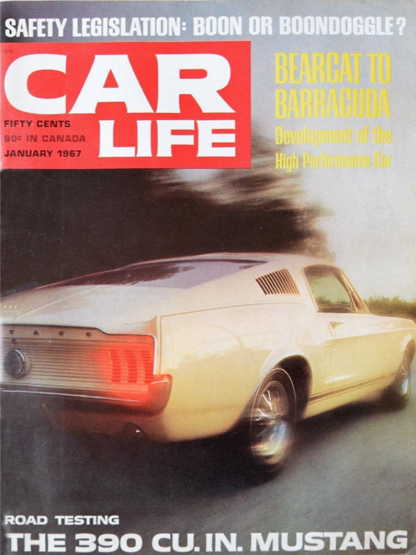 Car Life Jan January 1967 