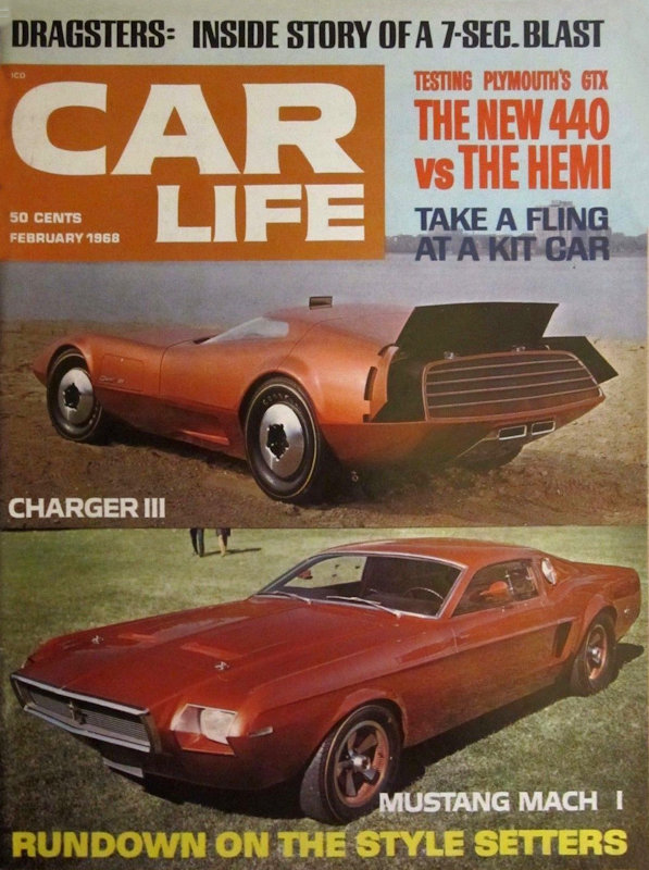 Car Life Feb February 1968 