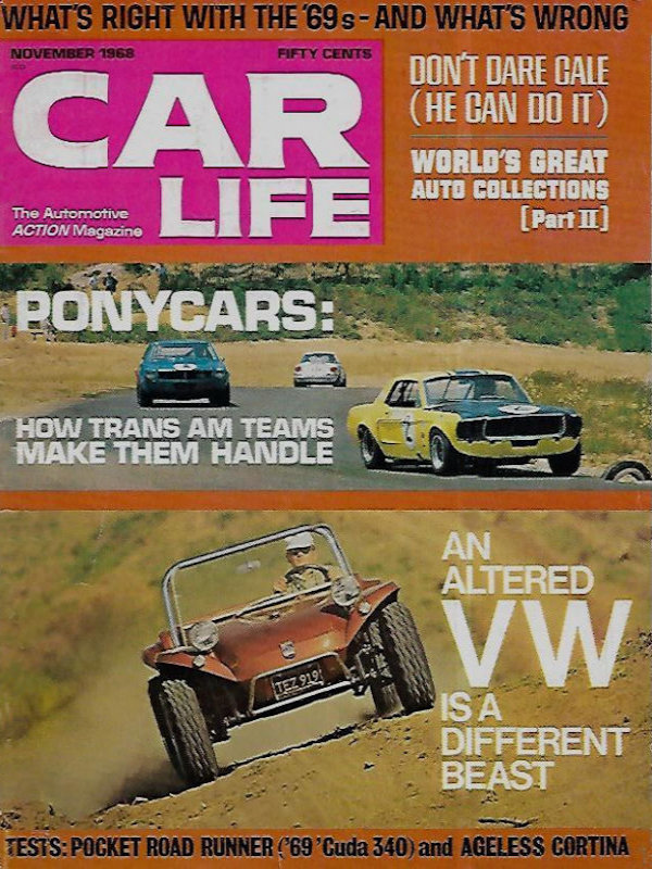 Car Life Nov November 1968 