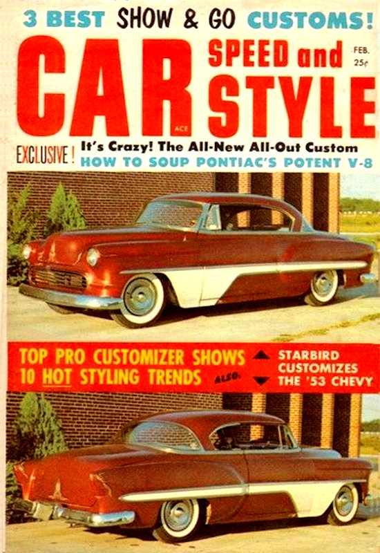 Car Speed and Style Feb February 1959 