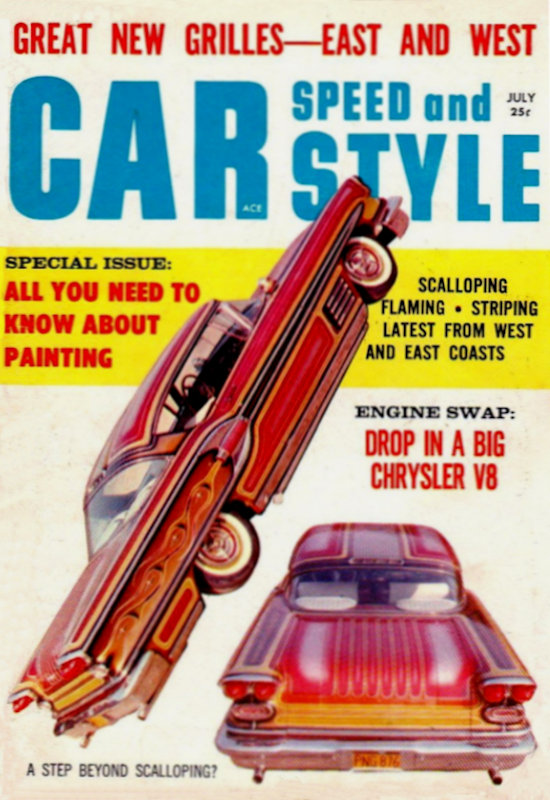 Car Speed and Style July 1959