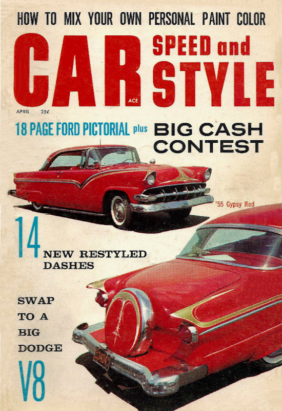 Car Speed and Style Apr April 1960 