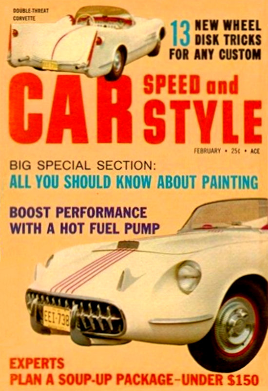 Car Speed and Style Feb February 1961 