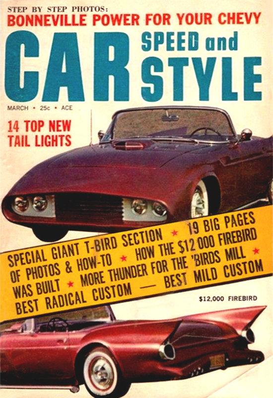 Car Speed and Style Mar March 1961 
