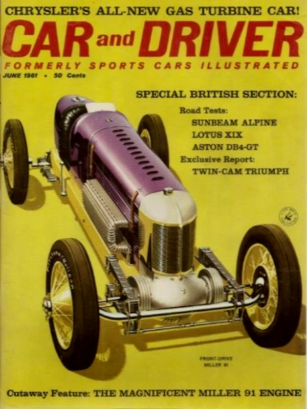 Car and Driver June 1961 