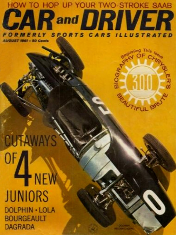 Car and Driver Aug August 1961 