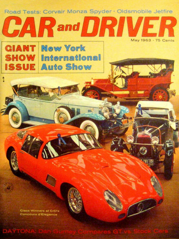Car and Driver May 1963 