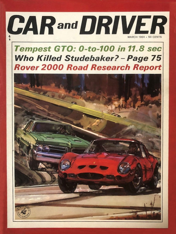 Car and Driver Mar March 1964 