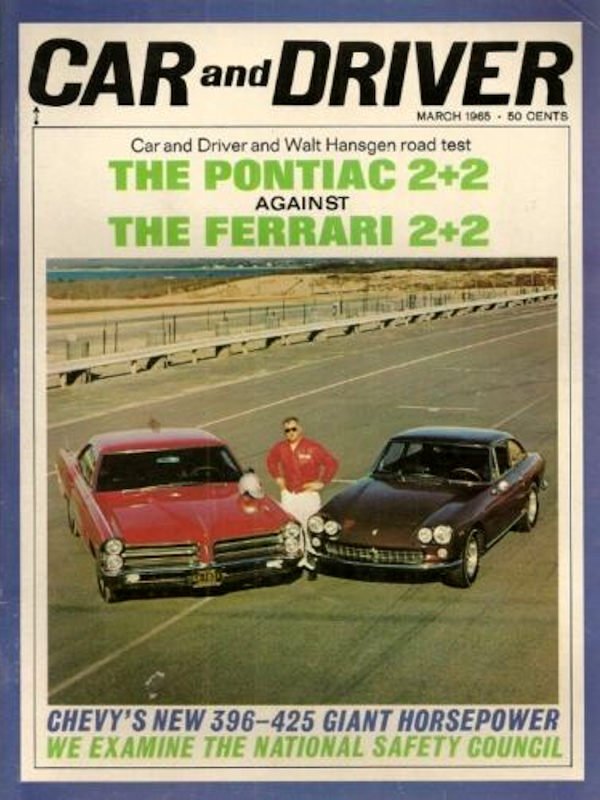 Car and Driver Mar March 1965 