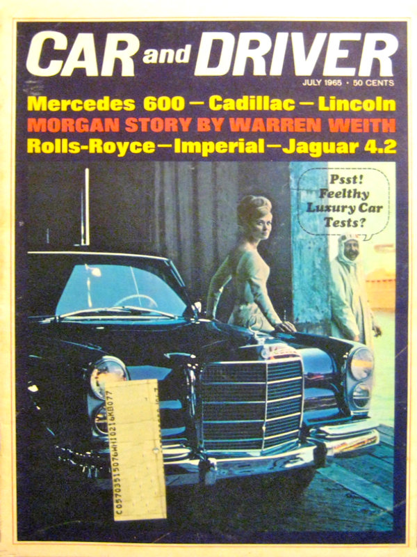 Car and Driver July 1965 