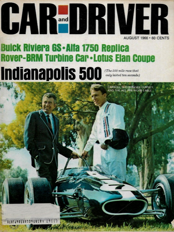 Car and Driver Aug August 1965 