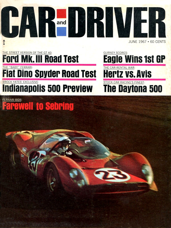 Car and Driver June 1967 