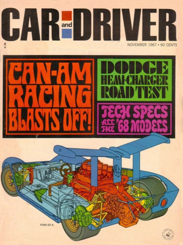 Car and Driver Nov November 1967 