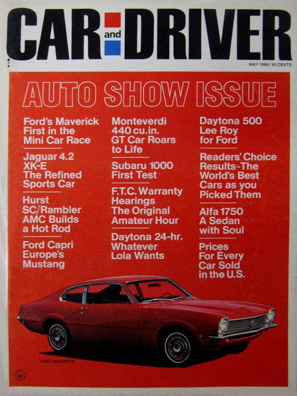 Car and Driver May 1969 