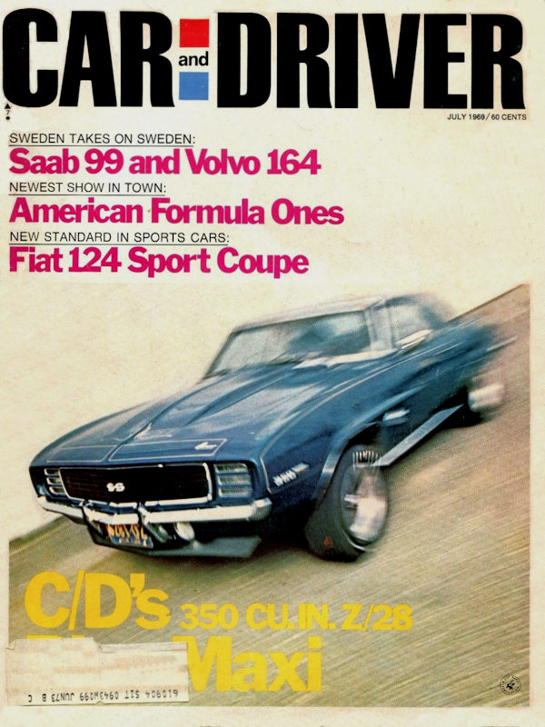 Car and Driver July 1969 
