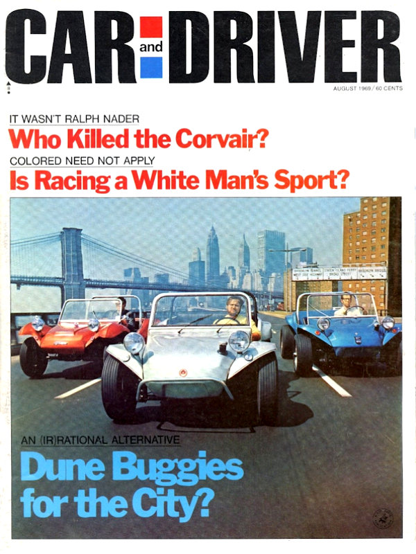 Car and Driver Aug August 1969 
