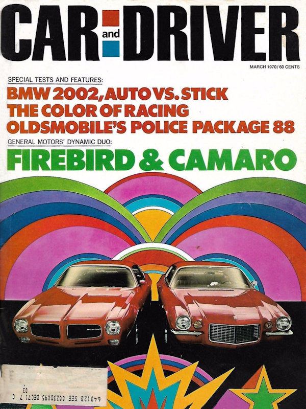 Car and Driver Mar March 1970 