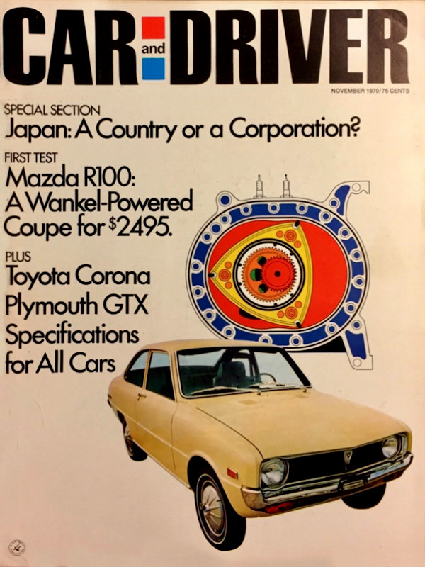 Car and Driver Nov November 1970 