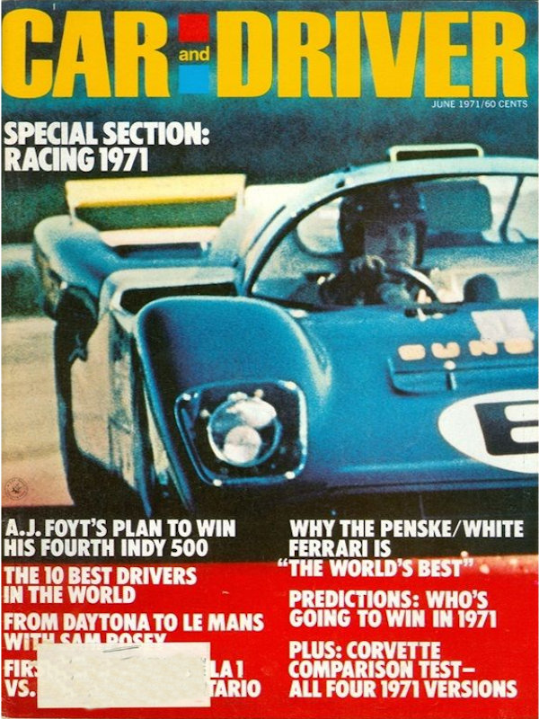 Car and Driver June 1971 