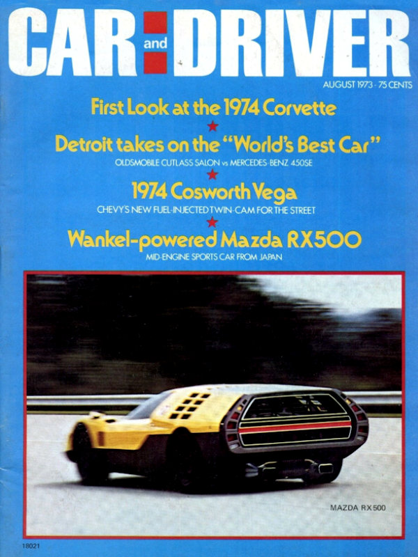 Car and Driver Aug August 1973 