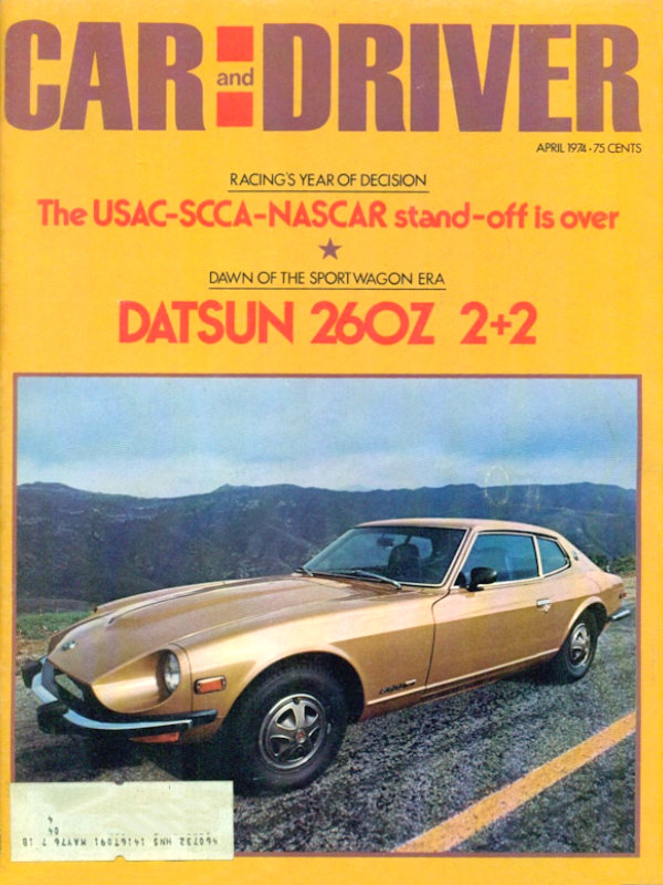 Car and Driver Apr April 1974 