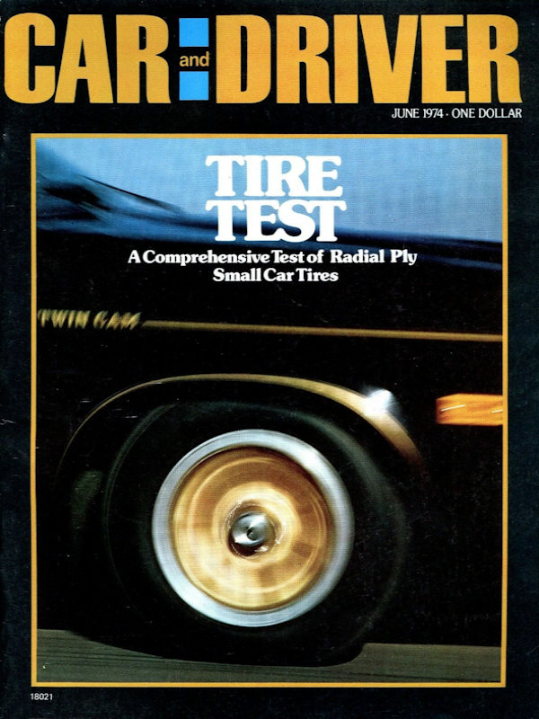 Car and Driver June 1974 