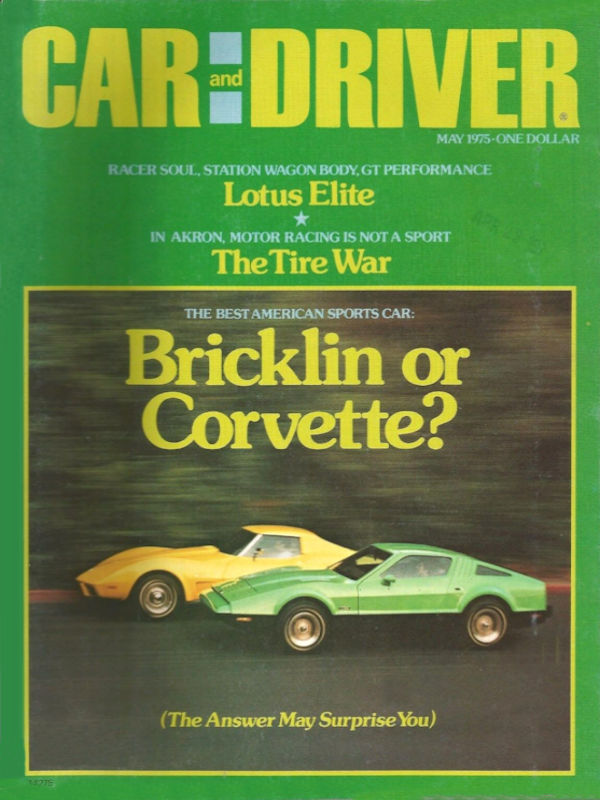 Car and Driver May 1975 