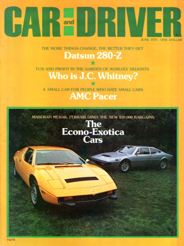 Car and Driver June 1975 
