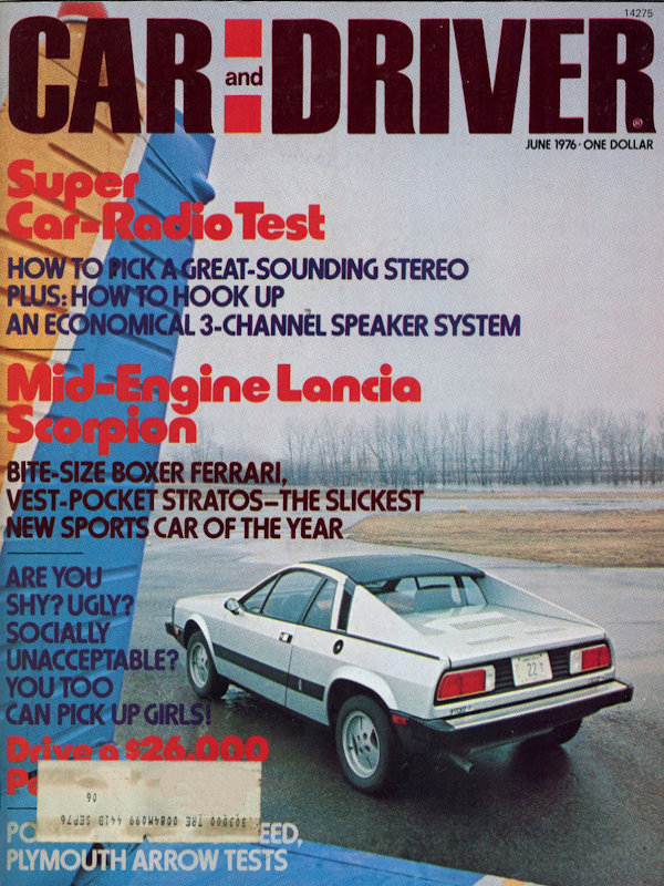Car and Driver June 1976 