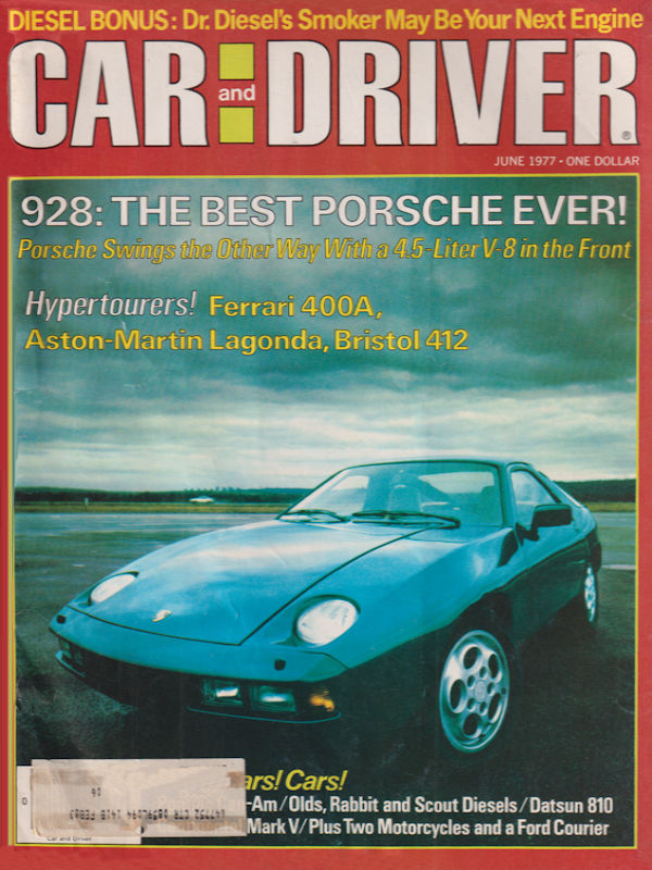 Car and Driver June 1977 
