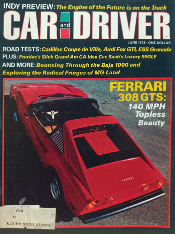 Car and Driver June 1978 