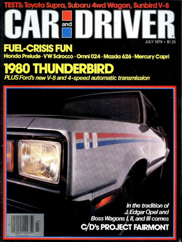 Car and Driver July 1979 