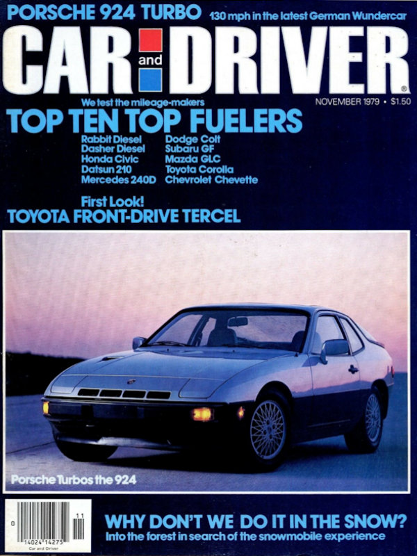 Car and Driver Nov November 1979 